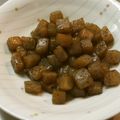 botu's cooksnap of when they made [甘辛こんにゃく]大阪のたこ焼きにはコレ.