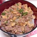 xRI286x's cooksnap of when they made ☆合い挽き肉で！栄養たっぷりカラフル丼☆.