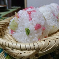 ダイナマイト漆黒's cooksnap of when they made ちょろぎと白菜漬けの混ぜご飯おにぎり.