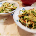 fu♪♪'s cooksnap of when they made きゅうりと茗荷の☆簡単☆梅肉サラダ♪♪.