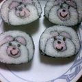 みゆたんﾏﾏ♪'s cooksnap of when they made クマさん巻き♪.