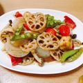 あさみどん42's cooksnap of when they made グリル野菜のバルサミコマリネ.
