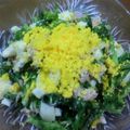 たまちょん's cooksnap of when they made 菜の花と卵とツナの春サラダ.