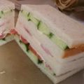 チコリママ's cooksnap of when they made ハムのサンドイッチ.