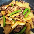 よっちゃん★☆★'s cooksnap of when they made 豚バラ肉とたけのこのオイスターソース炒め.