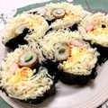 フジぽん's cooksnap of when they made 地元きゅうりで太巻きそば.