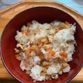 クックW2XCQ6☆'s cooksnap of when they made たけのこご飯.
