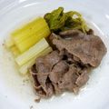 水無月328's cooksnap of when they made 村上食堂●セロリと牛肉の煮物.