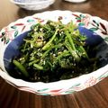 すふちゃん's cooksnap of when they made セリの…胡麻あえ.