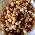 ぱれここ's cooksnap of when they made 給食で人気!?美味♪大豆の甘辛揚げ.