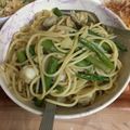 ながぴー♧'s cooksnap of when they made ホタテとアスパラのレモン風味パスタ.