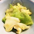 AsukA1025's cooksnap of when they made ☆困った時のキャベツのおかか和え☆.
