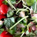 クック2U53KY☆'s cooksnap of when they made たことトマトと三つ葉のサラダ.
