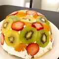 クックRSZYGS☆'s cooksnap of when they made フルーツドームケーキ.