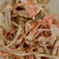 中kurukuru's cooksnap of when they made 簡単♪時短♪サラダチキンでゴボウサラダ.