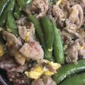 ☆たまり☆'s cooksnap of when they made 簡単！さやえんどうと豚肉の炒め物.