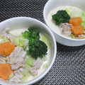ジョングレ's cooksnap of when they made 簡単一品♥蒸し野菜の豆乳仕立て.