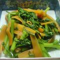くーこぷ's cooksnap of when they made 春菊のポン酢サラダ.