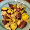 美味しい嬉しい's cooksnap of when they made さつま芋と蒸し鶏のハニーマスタードサラダ.