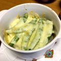 tentemari☆'s cooksnap of when they made 簡単★うま！スナップエンドウマヨグラタン.