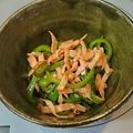 ななゆき☆'s cooksnap of when they made 簡単！ピーマンとハムのきんぴら！.