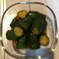 ぶんぞうぶんた's cooksnap of when they made 桃○のキムチの素でオイキムチ.