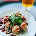 カバゴン's cooksnap of when they made そば粉のたこ焼き.