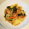 はーくま's cooksnap of when they made 味付け要らず☆簡単☆塩さば野菜炒め.