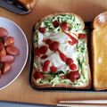 蒼くんの母's cooksnap of when they made きゅうりマヨ☆トースト.