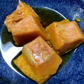 しゆ☆'s cooksnap of when they made 【簡単大さじ2】おばあちゃんの南瓜煮物.