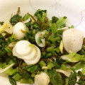 Kaon．'s cooksnap of when they made カブと梅干しの浅漬け♪簡単かぶの葉と.