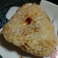 松潤LOVE♥️♥️'s cooksnap of when they made おかかとゴマのおにぎり♡お弁当にも♪.