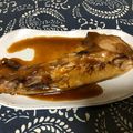 おいしいね8181's cooksnap of when they made 鮪のカマで照り焼き♪煮汁はご飯にかけて♪.