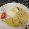 akame5's cooksnap of when they made 簡単にココナッツカレー.