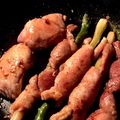 ame-ikuru's cooksnap of when they made りんご豚もも肉巻き.