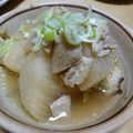 さぶちょ's cooksnap of when they made 鶏皮と大根の煮物.