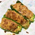 ちょびちゃん！'s cooksnap of when they made 定番！ピーマンの肉詰め.