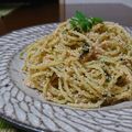 ダイナマイト漆黒's cooksnap of when they made 青のりと焼きたらこの簡単パスタ.