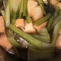 クックQULPYE☆'s cooksnap of when they made 鰹節っぷり小松菜と油揚げ炒め煮.