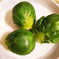 koodo's cooksnap of when they made 美味しさが引き立つ♪芽キャベツの茹で方.