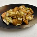 ぴろぱる☆'s cooksnap of when they made キャベツと鶏むね肉のオイスター炒め.