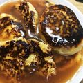 Akash1's cooksnap of when they made 節約！一人暮らしの餡掛け豆腐ハンバーグ.