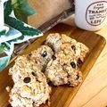 クックloveまま☆'s cooksnap of when they made 材料4つ☆フルーツグラノーラ♪スコーン.