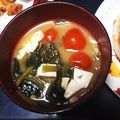ともかずみみ's cooksnap of when they made トマトのお味噌汁〜コクうま〜.