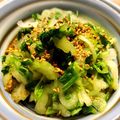 *yukarin*'s cooksnap of when they made 即席白菜の浅漬け。.