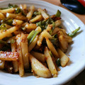 ｰ烈轟ｰ's cooksnap of when they made 超簡単！じゃが芋とピーマンガリマヨ炒め.