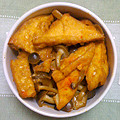 ya_yo_yi's cooksnap of when they made 厚揚げとしめじのピリ辛炒め.