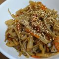 熊５６１６４'s cooksnap of when they made シャキシャキきんぴらゴボウ.