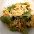 yunatan1211's cooksnap of when they made スナップえんどうの玉子炒め.