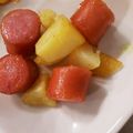 LOVEくまモン's cooksnap of when they made カレーポテトウインナー.